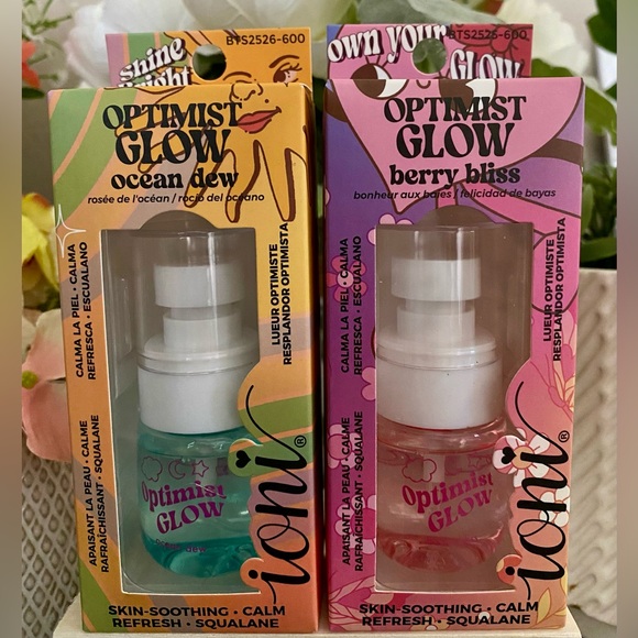 🆕🪷 IONI LIMITED EDITION “BERRY BLISS” & “OCEAN DEW” 3-PIECE FACIAL MIST SET. NEW - Picture 3 of 10